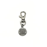 Bag Charm, God’s Power At Work In Us Charm, Faith Gift, Ephesians 3 20 Gift, Backpack Charm,  Do More Than We Ask Or Imagine, Purse Charm