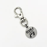 Bag Charm, Today I Choose Joy Charm, Clip On Charm, Keychain Charm, Keychain Clip, Positivity Gift, Joy Gift, Always Choose Joy