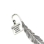 Charm Bookmark, Don’t Make Wishes,  Make Moves Bookmark, Reader Gift, Motivating Quote, Encouraging Quote, Motivating Gift, Encouraging Gift