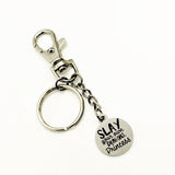 Princess Gift, Slay Your Own Dragons Princess Keychain, Daughter Gift, Granddaughter Gift, Encouragement Gift, Motivation Gift
