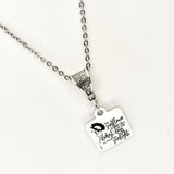 Motivating Gift, Sunflower Necklace, Be A Sunflower Pendant, Stand Tall, Find The Sunlight, Encouragement Gift, Motivational Gift For Her