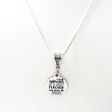 Teacher Gift,  The Influence Of A Great Teacher Can Never Be Erased Necklace, Teacher Necklace, Teacher Christmas Gift, New Teacher Gift