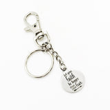 Faith Gifts, Let Your Faith Be Bigger Than Your Fear Keychain, Faith Keychain, Christian Gifts, Christian Keychain, Religious Gifts