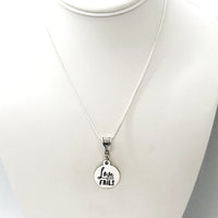 Love Gift, Love Never Fails Necklace,  Love Jewelry, Love Necklace, Gift For Her, Wife Jewelry Gift, Daughter Gift
