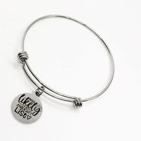 Christmas Jewelry, Most Likely To Be On The Naughty List Bracelet, Charm Bracelet, Charm Bangle, Christmas Gift, Fun Christmas