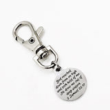 Bag Charm, God Drew Me Out Charm, 2 Samuel 22 17 Charm, Scripture Charm, Back Pack Charm, Purse Charm, Christian Gift, Faith Gift