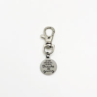 Bag Charm, Let All Our Lives Be Full Of Both Thanks And Giving Charm, Thanksgiving Charm, Back Pack Charm, Purse Charm, Thanksgiving Gift