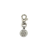 Bag Charm, Thy Faith Hath Made Thee Whole Charm, Luke 17 19 Charm, Faith Gift, Christian Charm, Faith Charm, Backpack Charm, Purse Charm