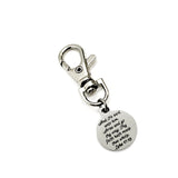 Bag Charm, Thy Faith Hath Made Thee Whole Charm, Luke 17 19 Charm, Faith Gift, Christian Charm, Faith Charm, Backpack Charm, Purse Charm