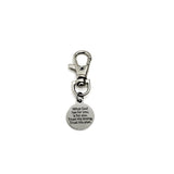 Bag Charm, What God Has For You Is For You Charm, Trust His Timing, Trust His Plan, Zipper Pull, Backpack Charm, Purse Charm, Christian Gift