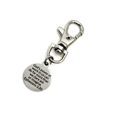 Bag Charm, God’s Power At Work In Us Charm, Faith Gift, Ephesians 3 20 Gift, Backpack Charm,  Do More Than We Ask Or Imagine, Purse Charm