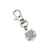 Bag Charm, God’s Power At Work In Us Charm, Faith Gift, Ephesians 3 20 Gift, Backpack Charm,  Do More Than We Ask Or Imagine, Purse Charm