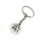 Faith Gift, Then Sings My Soul Keychain, Christian Keychain, Faith Keychain, Charm Keychain, Choir Gifts, Sunday School Gift, Rejoicing Gift