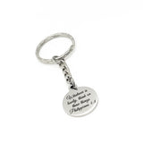 Faith Gift, Whatever Is Lovely, Think On These Things Keychain, Philippians 4 8, Christian Keychain, Faith Keychain, Sunday School Gift