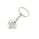 Mom Memorial, Mother You Have Left My Life But You Will Never Leave My Heart Keychain, Memorial Keychain, Remembering Mother, Mother Loss