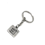 Faith Keychain, Pray Wait Trust Keychain, Faith Gift, Prayer Gift, Prayer Circle Group, Prayer Group Gift, Christian Gift