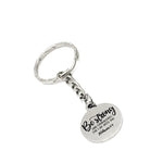 Faith Keychain, Be Strong And Courageous Keychain, God Is With You, Joshua 1 9, Faith Gift, Charm Keychain, Keychain Gift, Christian Gift