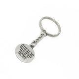 Faith Keychain, Greater Love Hath No Man Keychain, Lay Down His Life For His Friends, Police Officer Gift, Military Gift, John 15 13 Charm