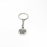 Faith Keychain, Greater Love Hath No Man Keychain, Lay Down His Life For His Friends, Police Officer Gift, Military Gift, John 15 13 Charm