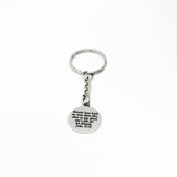 Faith Keychain, Greater Love Hath No Man Keychain, Lay Down His Life For His Friends, Police Officer Gift, Military Gift, John 15 13 Charm
