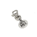 Bag Charm, Then Sings My Soul Charm, Faith Quote, Christian Quote, Christian Charm, Keychain Charm, Purse Charm, Bible Verse