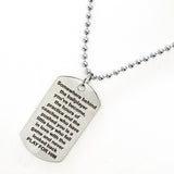 Encouragement Gift For Him, Play For Him Necklace, Ballplayer Gift, Baseball Player, Basketball Player, Motivation Gift, Football Player