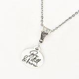 Scripture Gift, Be Still And Know, Psalm 46 10 Necklace, Know That I Am God, Christian Gift, Scripture Jewelry, Bible Verse Jewelry