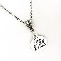 Scripture Gift, Be Still And Know, Psalm 46 10 Necklace, Know That I Am God, Christian Gift, Scripture Jewelry, Bible Verse Jewelry