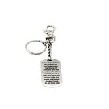 Baseball Keychain Gift, Play For Him Keychain, Son Gift, Baseball Player, Baseball Team Gift For Him, Encouraging Quote, Sports Gift