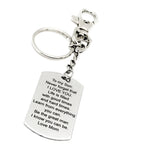 Son Gift, To My Son, Love Mom Keychain, Son Keychain Gift, Be A Great Man, Son Encouragement, Motivation Gift, Motivation Quote For Son