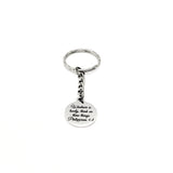 Faith Gift, Whatever Is Lovely, Think On These Things Keychain, Philippians 4 8, Christian Keychain, Faith Keychain, Sunday School Gift