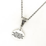 Faith Gift, The Lord’s Purpose Prevails Necklace, Bible Verse Jewelry, Faith Jewelry, Scripture Quote, Scripture Gift, Christian Jewelry