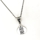 Motivation Gift, Life Is Short Make Your Own Music Necklaces, Motivation Quote, Encouragement Gift, Motivating Gift, Encouraging Gift