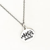 Mom Gift, Mother Hustler Necklace, Mompreneur Gift, Mom Entrepreneur Gift, Mom Side Hustle, Direct Sales Team Gift, Downline Gifts