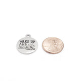 Runner Gift,  Wake Up And Run Necklace, Runner Necklace, Runner Jewelry, Gift For Her, Gift For Runner, Marathon Gift, Pendant Necklace