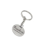 Scripture Gift, Freedom Keychain, Galatians 5 1 Keychain, Scripture Keychain, Freedom In Christ, Recovery Gift, Christian Freedom
