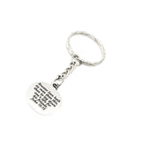 Faith Keychain, Greater Love Hath No Man Keychain, Lay Down His Life For His Friends, Police Officer Gift, Military Gift, John 15 13 Charm