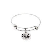 Mom Gift, Proud Cheer Mom Bracelet, Cheer Mom Gift, Cheerleader Mom, Mothers Day Gift, Proud Of My Cheerleader, Gift For Mom, Gift For WIfe