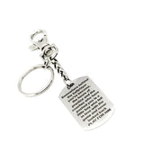 Baseball Keychain Gift, Play For Him Keychain, Son Gift, Baseball Player, Baseball Team Gift For Him, Encouraging Quote, Sports Gift