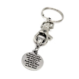 Basketball Mom Gift, Behind Every Basketball Player That Believes In Himself Keychain, Mothers Day Gift, Gift For Mom, Basketball Senior Mom