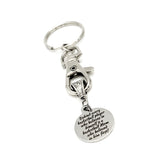 Basketball Mom Gift, Behind Every Basketball Player That Believes In Himself Keychain, Mothers Day Gift, Gift For Mom, Basketball Senior Mom