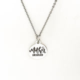 Mom Gift, Mother Hustler Necklace, Mompreneur Gift, Mom Entrepreneur Gift, Mom Side Hustle, Direct Sales Team Gift, Downline Gifts