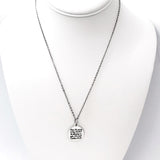 Scripture Gift, May The Words Of My Heart Be Pleasing Necklace, Psalms 19 14, Scripture Quote, Scripture Charm, Christian Gift