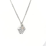 Scripture Gift, Mustard Seed Necklace, Matthew 17 20 Gift, Mustard Seed Jewelry Gift, Bible Verse Gift, Scripture Jewelry, Scripture Quote