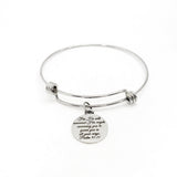 Scripture Gift, For He Will Command His Angels To Guard You Bracelet, Psalm 91 11 Charm, Charm Bangle, Charm Bracelet, Scripture Jewelry