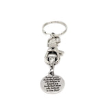 Basketball Mom Gift, Behind Every Basketball Player That Believes In Himself Keychain, Mothers Day Gift, Gift For Mom, Basketball Senior Mom