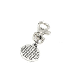 Scripture Charm, If My People Will Pray, I Will Heal Their Land Charm, Keychain Charm, Clip On Charm, Purse Charm, Bag Charm, Keychain Clip