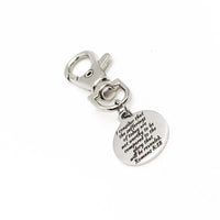 Bag Charm, Sufferings Of Today, Glory Will Be Revealed, Romans 8 18 Keychain Charm, Better Days Coming Purse Charm, Faith Charm, Faith Gift