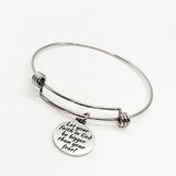 Faith Gift, Let Your Faith In God Be Bigger Than Your Fear Charm, Charm Bangle, Charm Bracelet, Big Faith Jewelry, Christian Gift