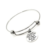 Faith Gift, Let Your Faith In God Be Bigger Than Your Fear Charm, Charm Bangle, Charm Bracelet, Big Faith Jewelry, Christian Gift